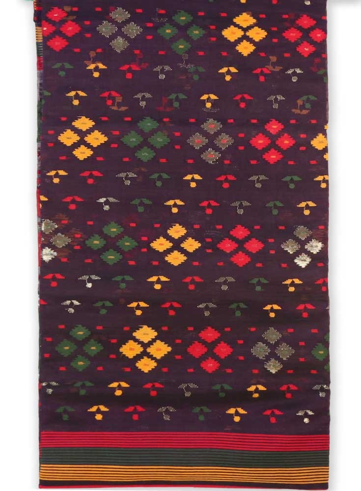 Madan Paair Navy Blue Double