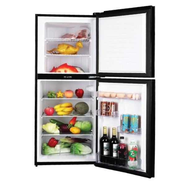 singer 198 ltr refrigerator black