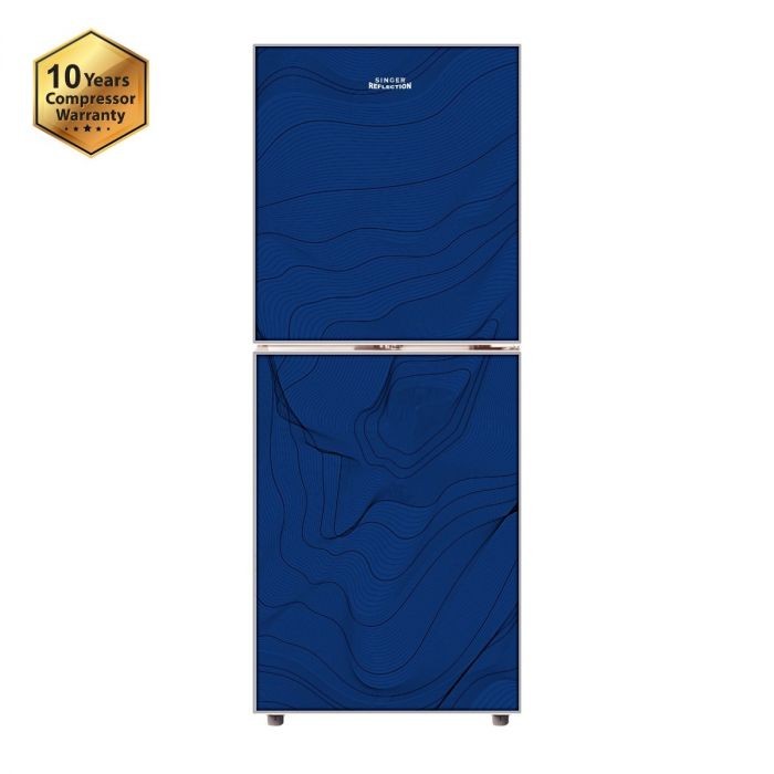 Refrigerator 333 Ltr Singer Marble Blue