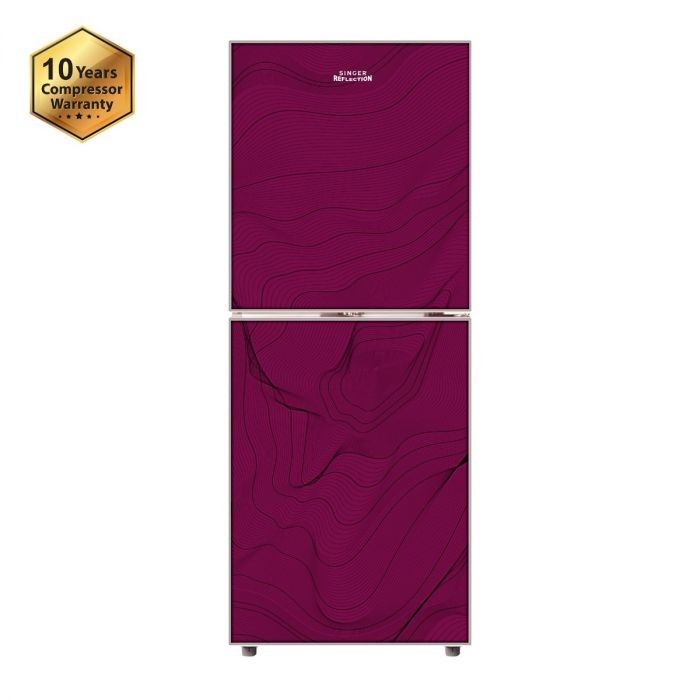 Refrigerator 333 Ltr Singer Marble Purple